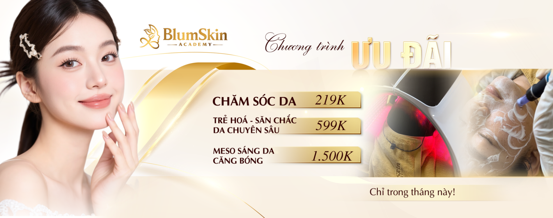 dịch vụ chăm sóc da